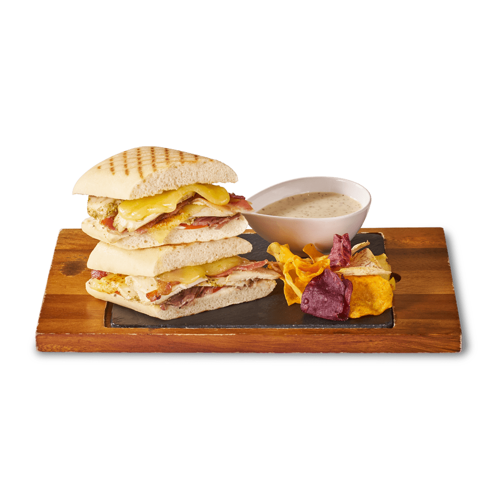 Chicken Bacon Ranch Panini