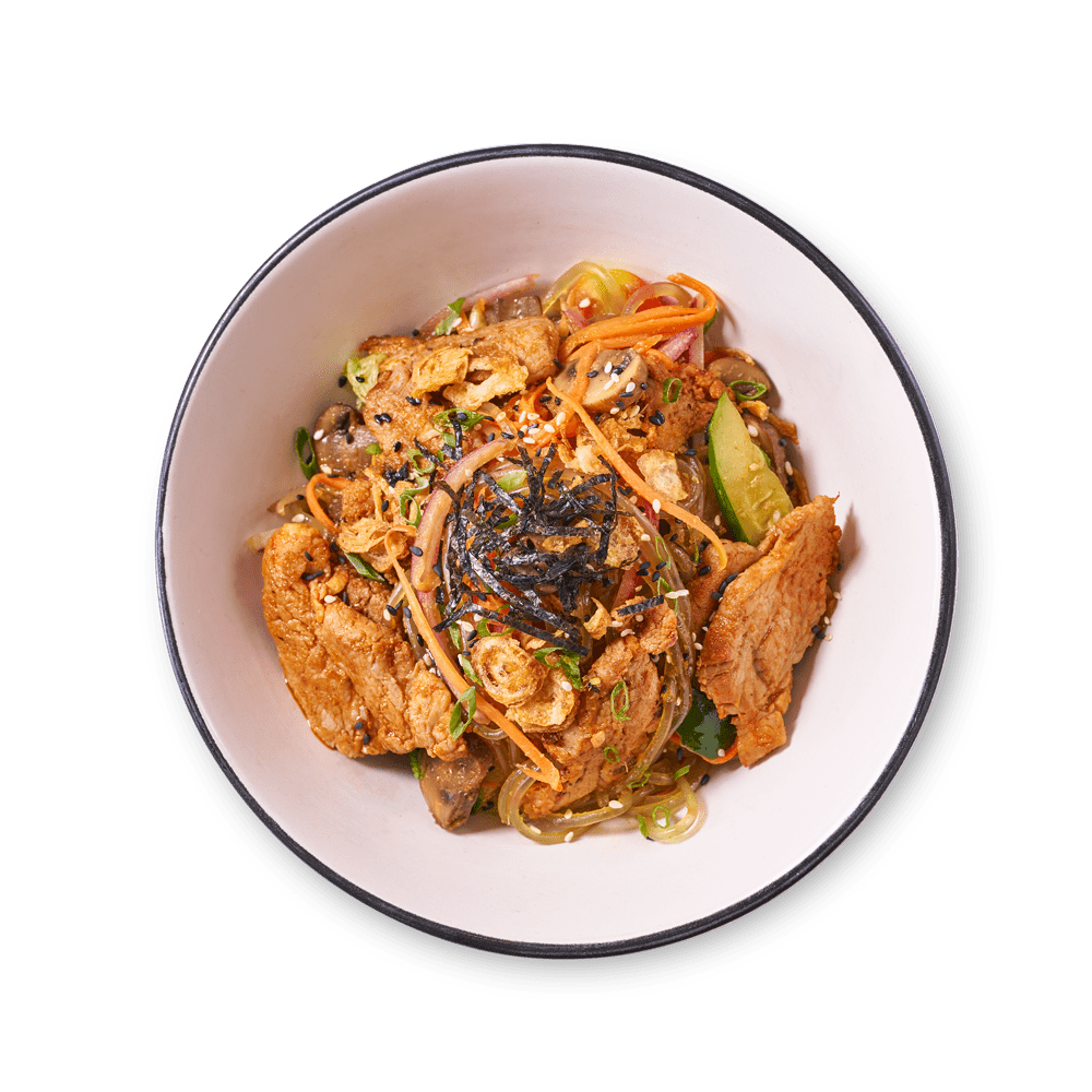 Korean Pork Japchae Noodle